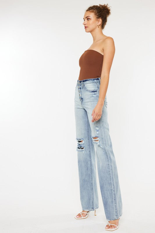 ULTRA HIGH RISE 90's FLARE JEANS