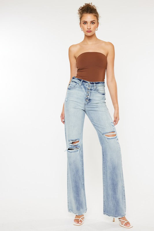 ULTRA HIGH RISE 90's FLARE JEANS