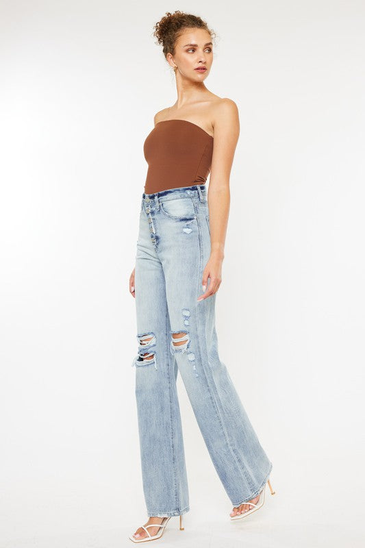 ULTRA HIGH RISE 90's FLARE JEANS