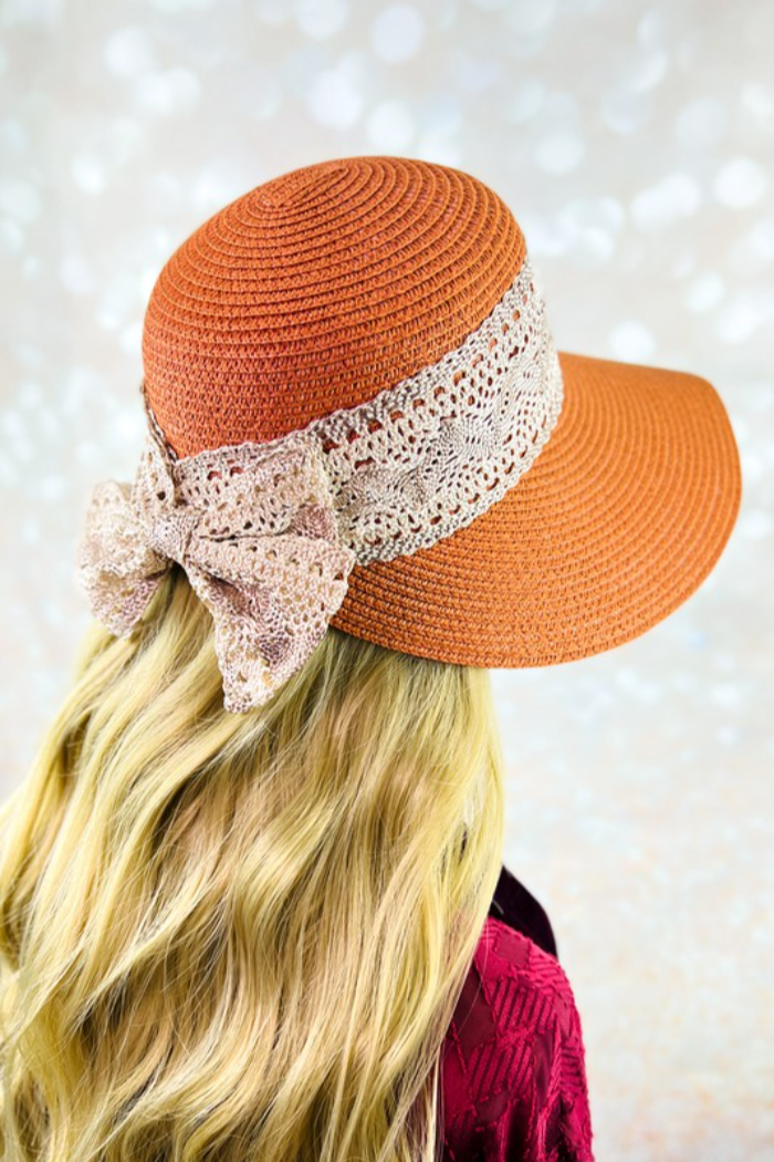 SUN STRAW BEACH HAT