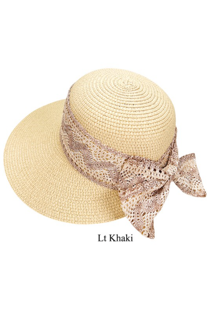 SUN STRAW BEACH HAT