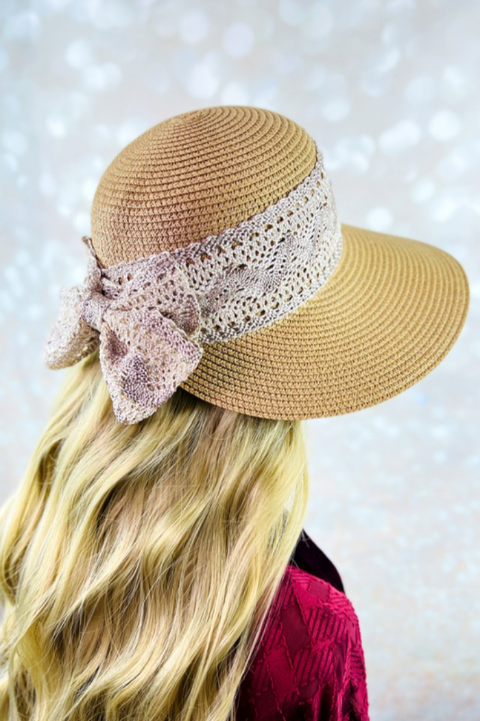 SUN STRAW BEACH HAT