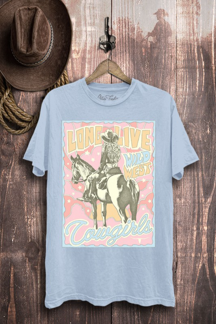 LONG LIVE COWGIRLS GRAPHIC TEES