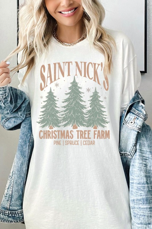 Saint Nick's Christmas Graphic Tee