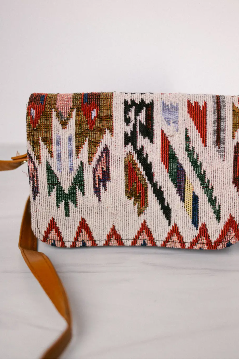 Small Aztec Print Handbag