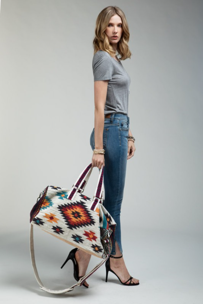 ETHNIC PATTERN BOHO DUFFEL BAG