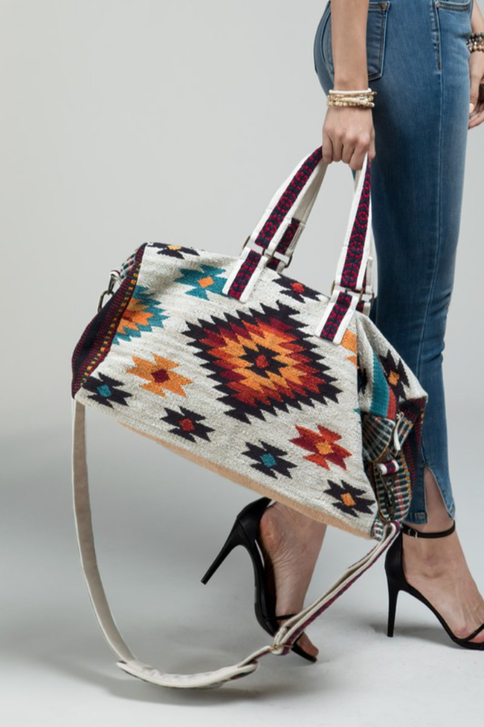 ETHNIC PATTERN BOHO DUFFEL BAG